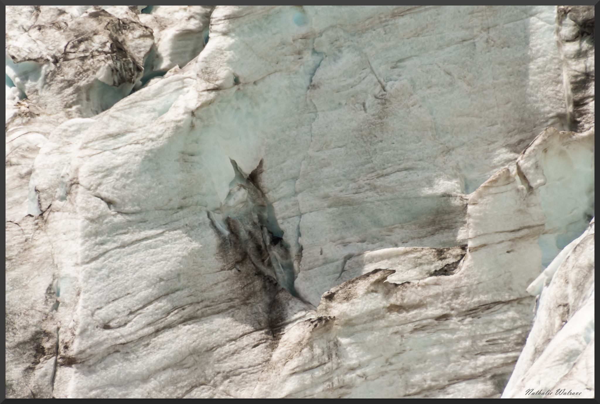 Sur le chemin vers le glacier blanc